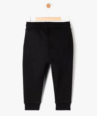 Pantalon de jogging avec ceinture bord-côte bébé garçon vue3 - GEMO 4G BEBE - GEMO