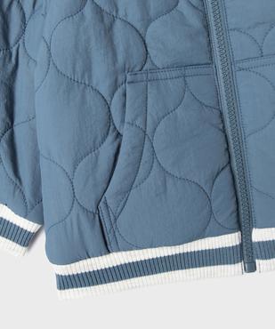 Doudoune à capuche doublé jersey bébé garçon  vue4 - GEMO(BEBE DEBT) - GEMO