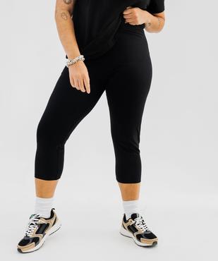 Legging 7/8e en coton stretch femme grande taille Plus + vue1 - GEMO (G TAILLE) - GEMO