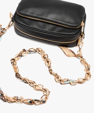  Bandoulière de sac à main en chaîne et foulard vue3 - GEMO (ACCESS) - GEMO