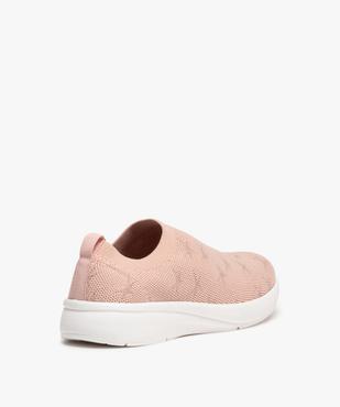 Baskets fille en maille unie style socquettes vue4 - GEMO (ENFANT) - GEMO