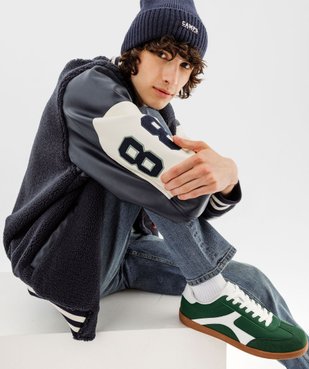 Blouson teddy en maille bouclette homme vue5 - CAMPS - GEMO