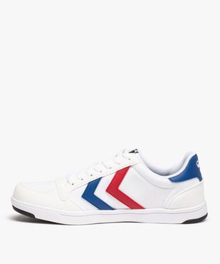 Baskets homme rétro en toile et suédine – Hummel Stadil vue3 - HUMMEL - GEMO