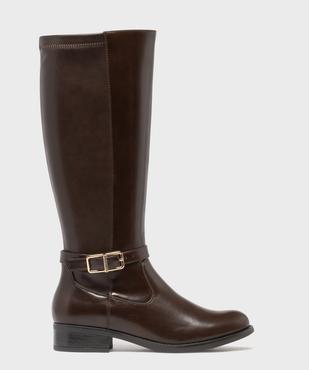 Bottes cavalières avec tige élastiquée femme - LuluCastagnette vue1 - LULUCASTAGNETTE - GEMO
