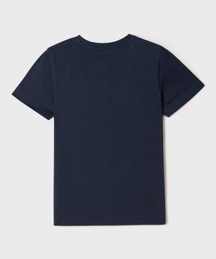 Tee-shirt manches courtes avec inscription XXL garçon vue3 - GEMO (ENFANT) - GEMO