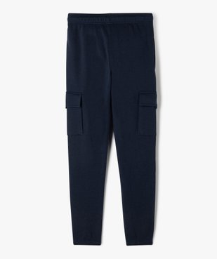 Pantalon de jogging coupe cargo garçon vue3 - GEMO (JUNIOR) - GEMO