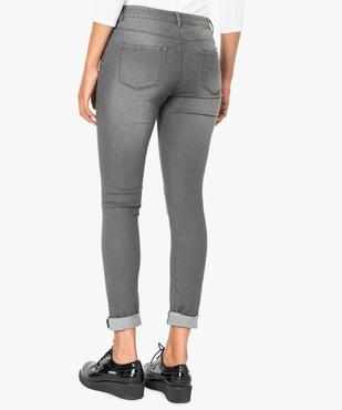 Jean femme slim stretch taille normale vue3 - GEMO (JEAN) - GEMO