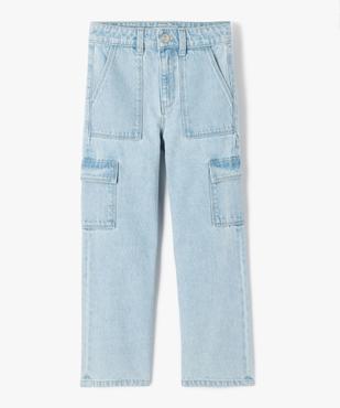 Jean Cargo Straight avec taille ajustable fille  vue13 - GEMO (ENFANT) - GEMO