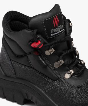 Chaussures de sécurité homme unies à col matelassé montant vue6 - FIGHTER - GEMO