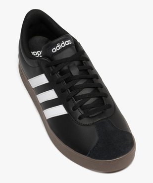 Baskets à lacets VL Court base homme - Adidas vue5 - ADIDAS - GEMO