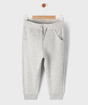 Pantalon de jogging molletonné bébé garçon vue1 - GEMO 4G BEBE - GEMO