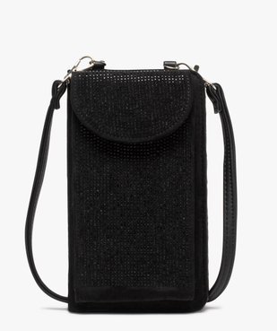 Pochette à strass et bandoulière amovible femme vue1 - GEMO (ACCESS) - GEMO
