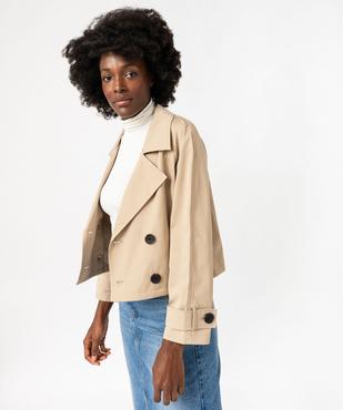 Imperméable court femme vue1 - GEMO(FEMME PAP) - GEMO