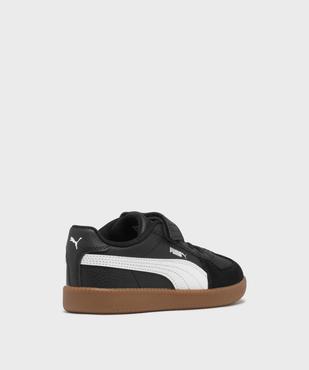 Baskets basses à scratch et lacets élastiqués garçon - Puma vue4 - PUMA - GEMO