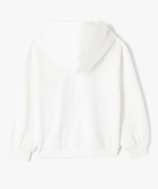 Sweat fille à capuche et motif pailleté vue3 - GEMO (ENFANT) - GEMO