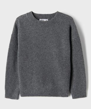 Pull à col rond fille vue1 - GEMO (ENFANT) - GEMO