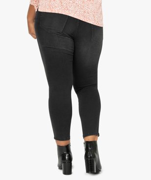 Jean femme grande taille coupe Slim 4 poches extensible vue3 - GEMO (G TAILLE) - GEMO