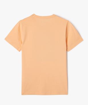 Tee-shirt manches courtes imprimé skate garçon vue5 - GEMO 4G GARCON - GEMO