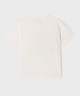 Tee-shirt manches courtes avec motif XXL garçon vue3 - GEMO 4G GARCON - GEMO