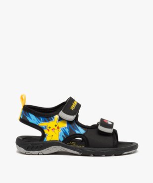 Sandales sport garçon à scratch Pikachu - Pokémon vue1 - POKEMON - GEMO