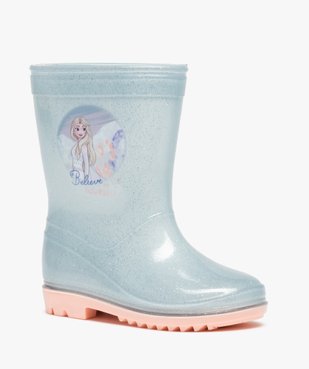 Bottes de pluie fille pailletées – La Reine des Neiges vue2 - REINE DES NEIGE - GEMO