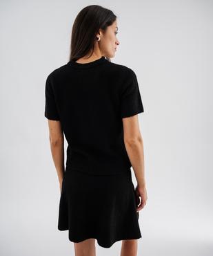 Pull manches courtes douillet et chaud femme vue4 - GEMO(FEMME PAP) - GEMO