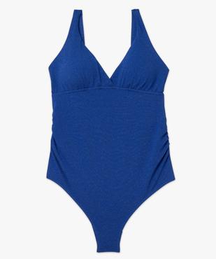 Maillot de bain de grossesse 1 pièce pailleté vue4 - GEMO 4G MATERN - GEMO