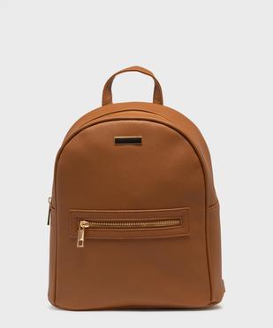 Sac à dos avec détails métalliques femme vue1 - GEMO (ACCESS) - GEMO