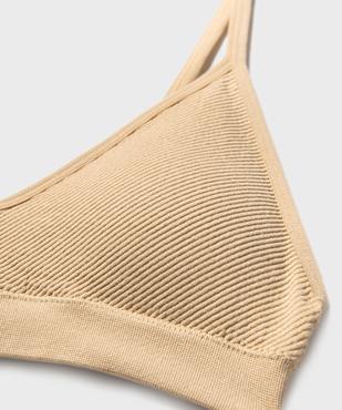 Soutien-gorge triangle à mousses amovibles première lingerie fille vue2 - GEMO (JUNIOR) - GEMO