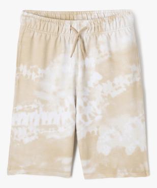 Bermuda en maille à taille élastiquée garçon vue1 - GEMO (JUNIOR) - GEMO