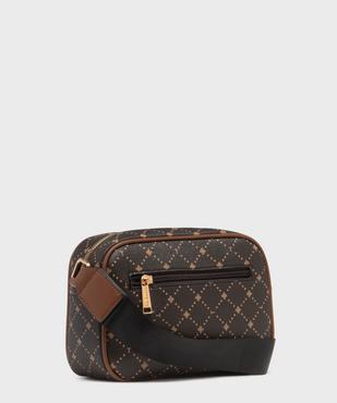Sac à main rectangle avec bandoulière en toile femme - Torrente vue2 - TORRENTE - GEMO