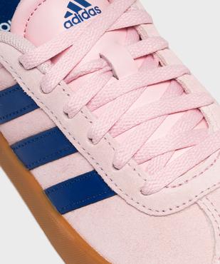 Baskets en cuir suédé VL Court 3.0 fille - Adidas vue6 - ADIDAS - GEMO