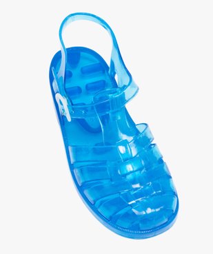 Sandales de plage garçon à multibrides translucides vue5 - GEMO (PLAGE) - GEMO