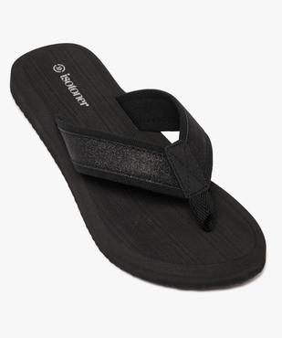 Tongs femme légères à brides pailletées - Isotoner vue5 - ISOTONER - GEMO