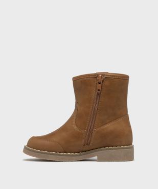 Boots avec motifs fleuris brodés fille - Lovely Wings vue3 - LOVELY WINGS - GEMO