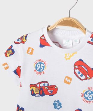 Tee-shirt manches courtes en jersey de coton imprimé Cars bébé garçon - Disney Baby vue2 - CARS - GEMO