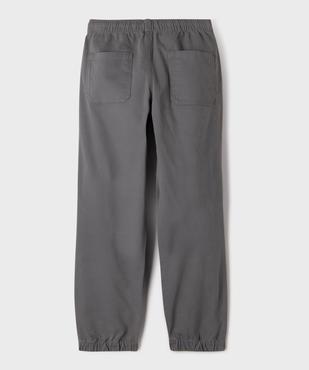 Pantalon parachute avec taille ajustable garçon vue3 - GEMO (JUNIOR) - GEMO