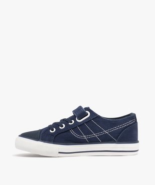Tennis en toile fermeture scratch garçon - Lee Cooper vue3 - LEE COOPER - GEMO