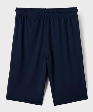 Bermuda de sport en maille légère garçon vue4 - GEMO (JUNIOR) - GEMO