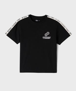 Tee-shirt manches courtes spécial sport garçon vue2 - GEMO 4G GARCON - GEMO