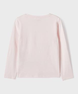Tee-shirt manches longues avec motif en relief fille - K-Pop Demon Hunters vue3 - KPOP DEMON HUNTERS - GEMO