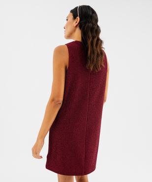 Robe courte scintillante femme vue3 - GEMO(FEMME PAP) - GEMO