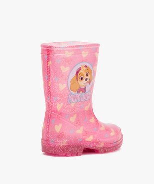 Bottes de pluie bébé fille Stella – Pat’ Patrouille vue4 - PAT PATROUILLE - GEMO