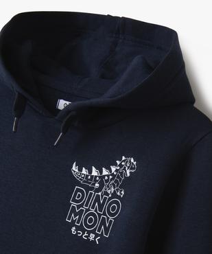 Sweat à capuche imprimé garçon vue2 - GEMO (ENFANT) - GEMO