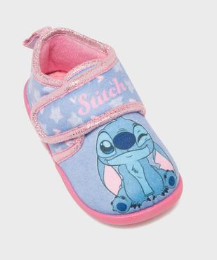 Chaussons en velours à scratch moelleux imprimé fille - Stitch vue5 - LILO & STITCH - GEMO
