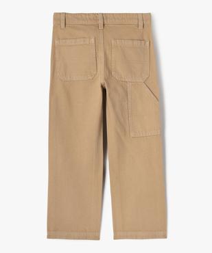 Pantalon large style charpentier garçon vue4 - GEMO (ENFANT) - GEMO
