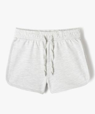 Short en maille avec taille élastiquée fille vue1 - GEMO 4G FILLE - GEMO
