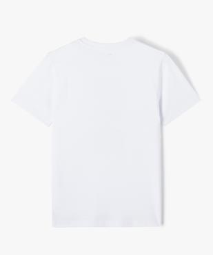 Tee-shirt imprimé à manches courtes garçon vue3 - GEMO (JUNIOR) - GEMO