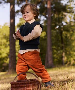 Ensemble 2 pièces chemise + pull sans manches bébé garçon - LuluCastagnette vue6 - LULUCASTAGNETTE - GEMO