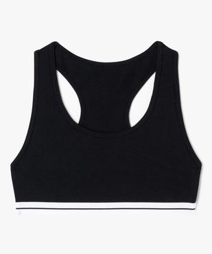 Brassière avec dos nageur fille vue3 - GEMO 4G FILLE - GEMO